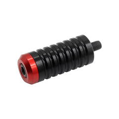Unrestricted Walk Shifter Pegs black and red finish side profile for bold styling