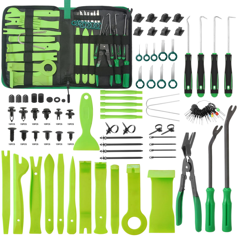 Uolor 415Pcs trim removal tool set for comprehensive car panel work