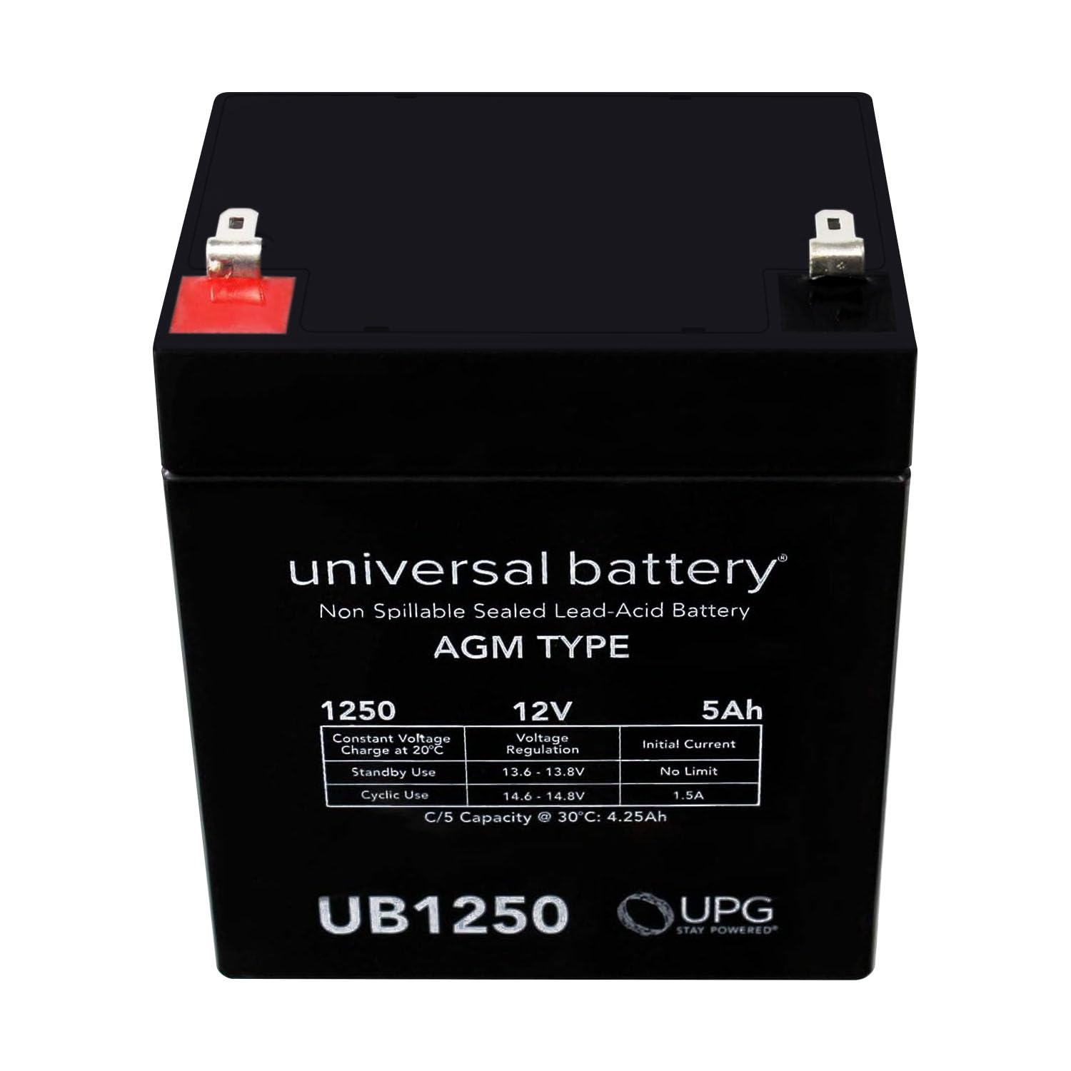 UPG UB1250 connected to UPS backup systems for steady power.