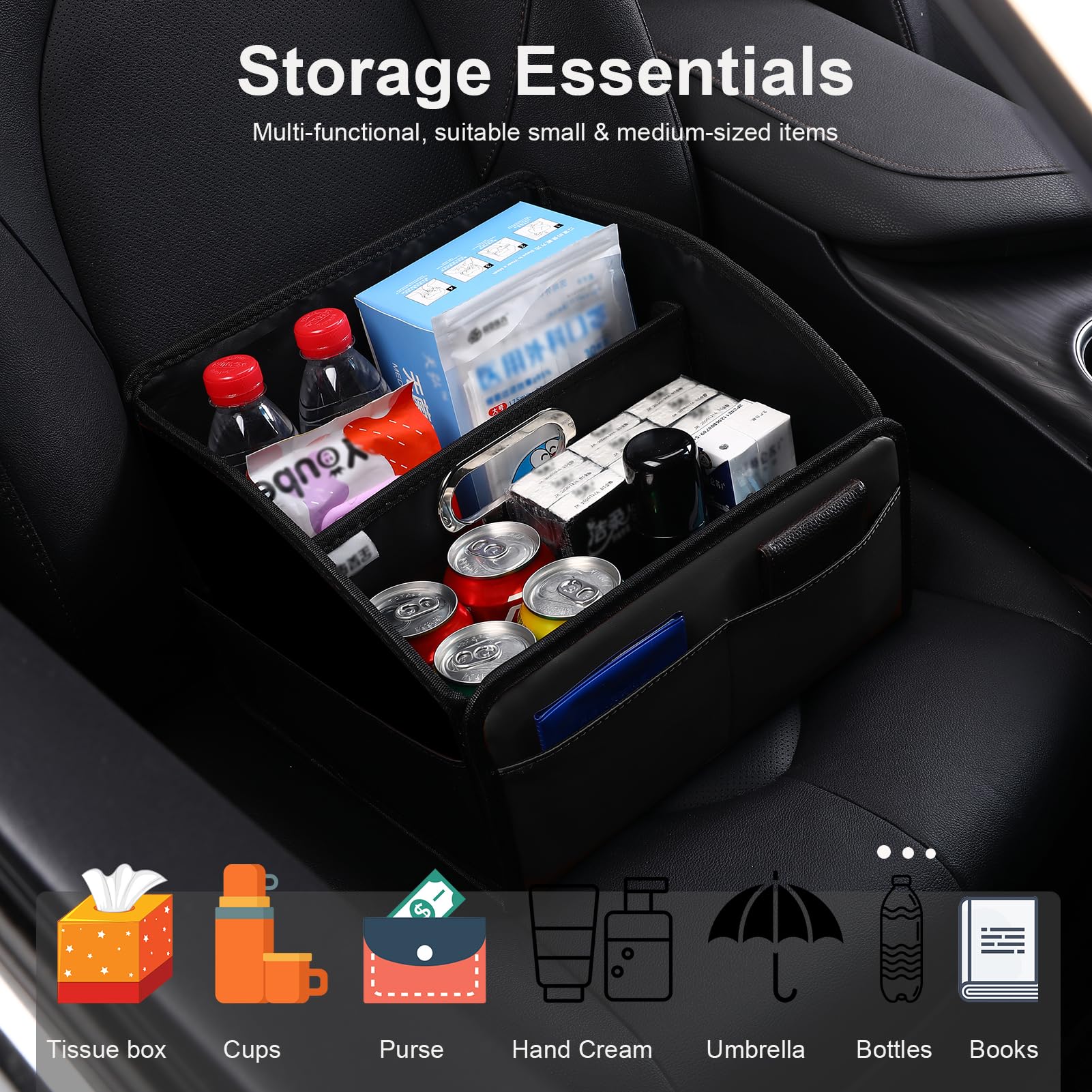 Uplien premium PU leather interior and exterior for durable everyday use
