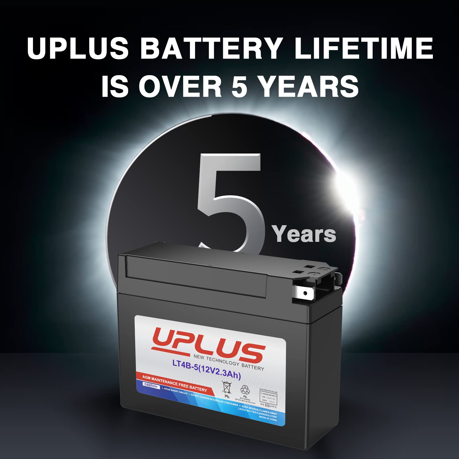 UPLUS YT4B-BS dimensions highlight slim profile for tight under-seat spaces