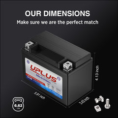 UPLUS YTX9-BS compact dimensions fit tight mounting spaces.