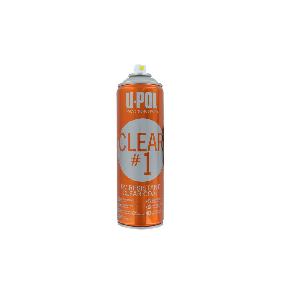 U-Pol 0796 Clear spray gun finish demonstrates fast-drying, high-build performance.