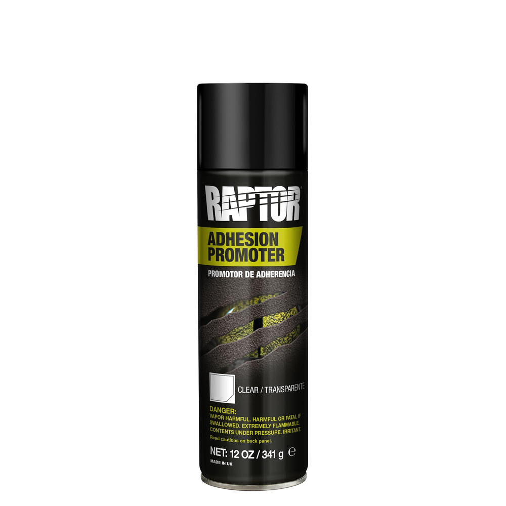 UPOL RAPTOR 1K aerosol promoter can prepared for adhesion on metal surfaces.