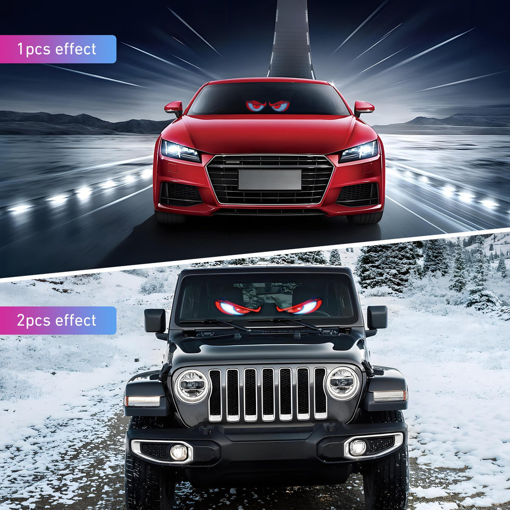 UPONELED Devil Eyes Light remote control enables quick adjustments.