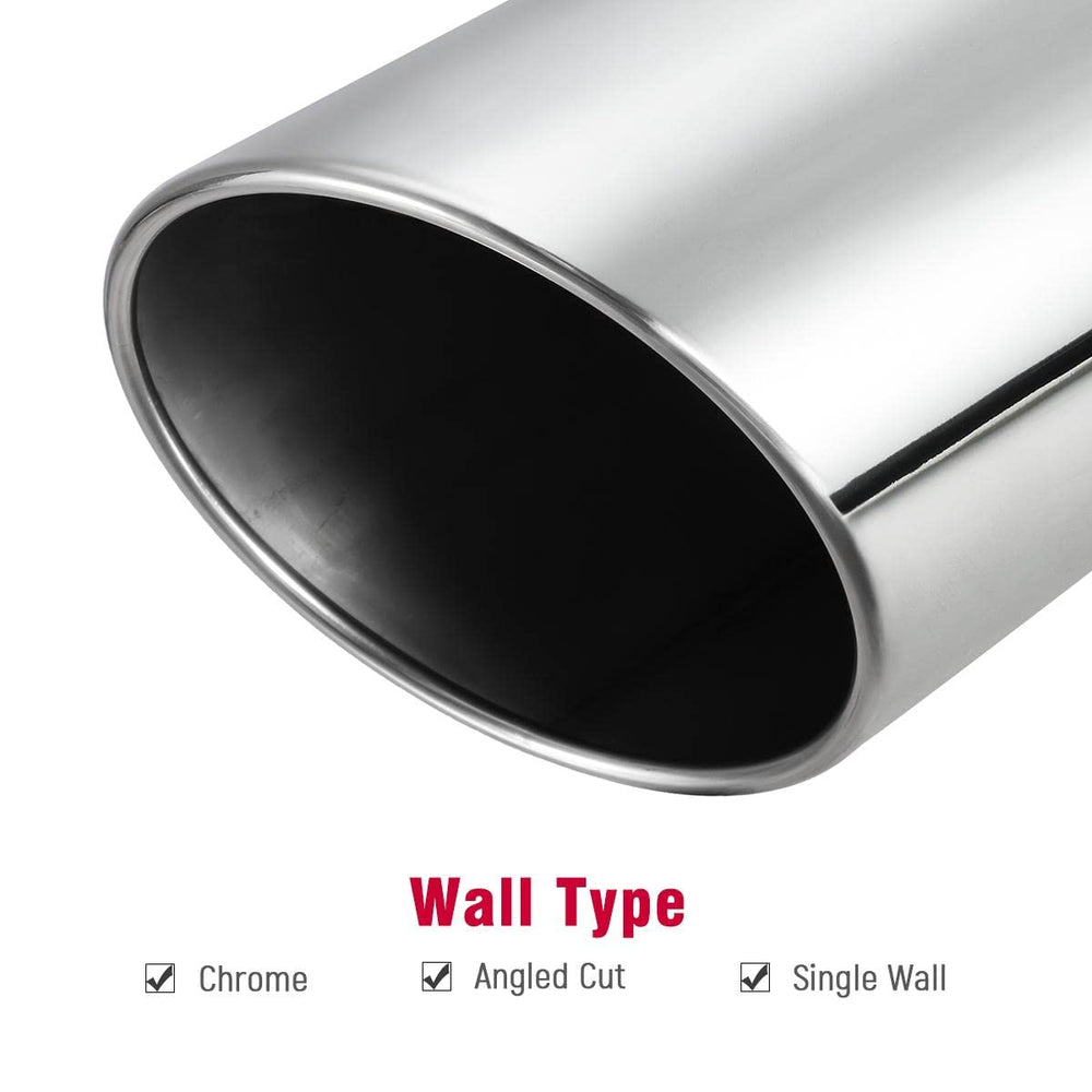 Upower durable, weather-resistant exhaust tip withstands sun and rain