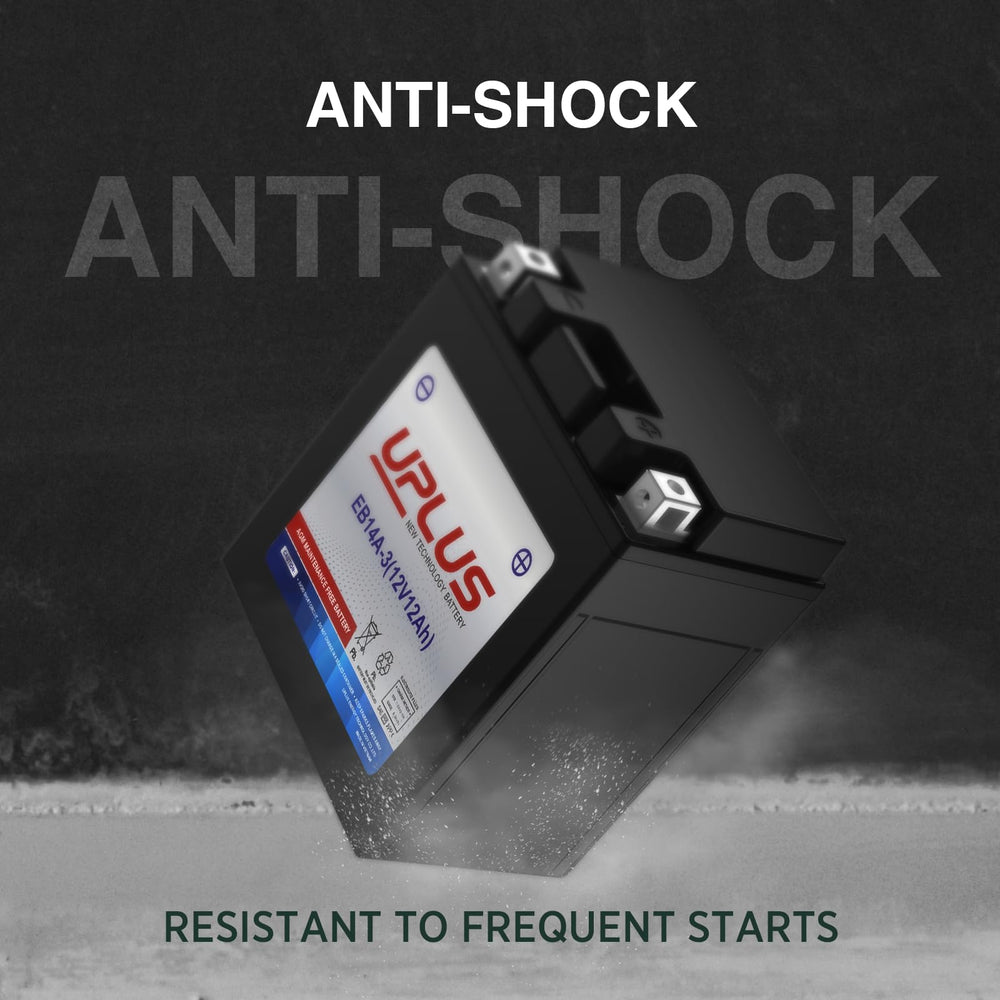 Cold-start test with UPLUS YTX14AHL-BS battery in harsh conditions