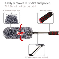Upra Ultimate Car Duster multi-purpose tool for cars, home, and office dusting.