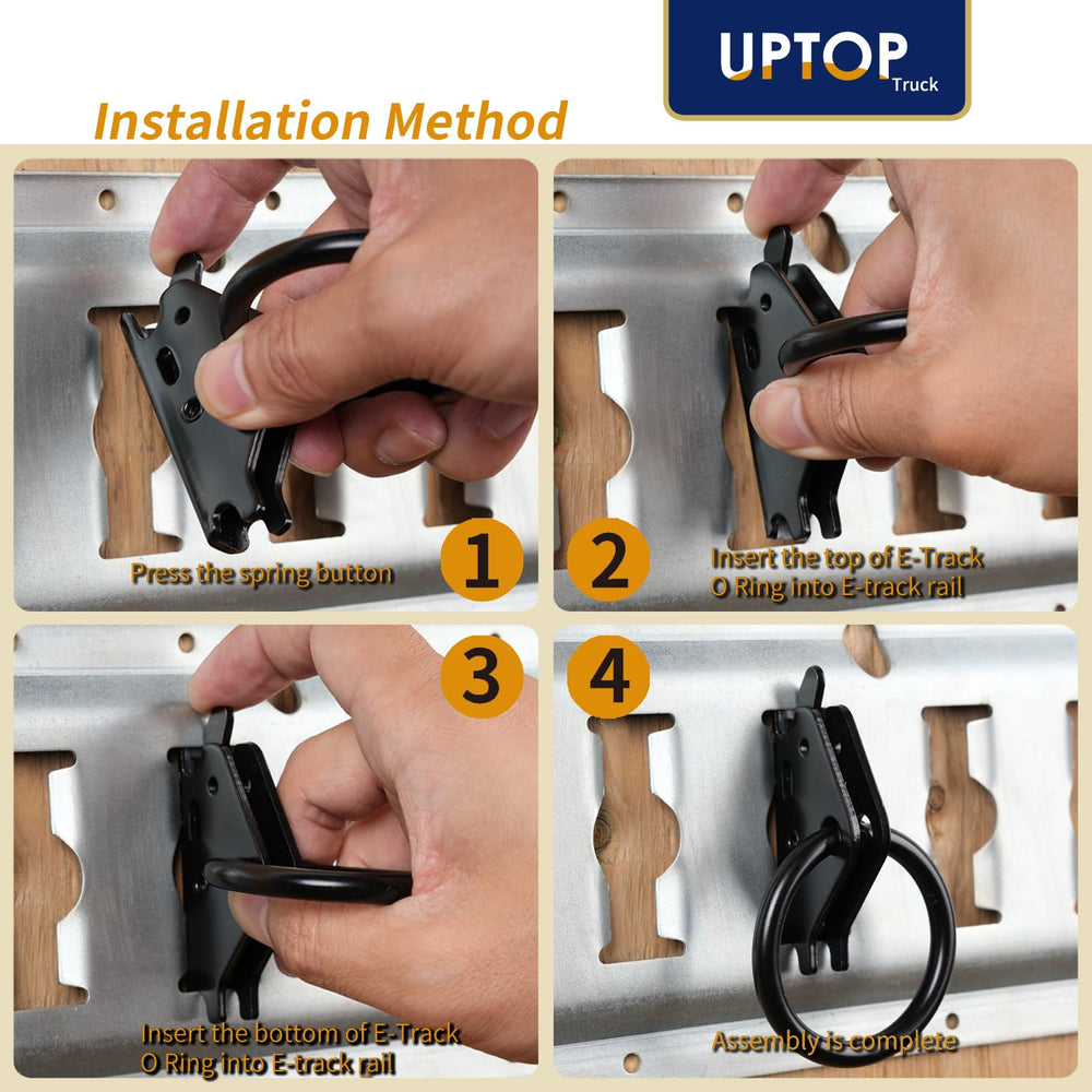 UPTOP multi scene cargo management with O-Ring anchors in use