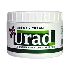 URAD leather conditioner 7oz bottle enables easy at-home care.