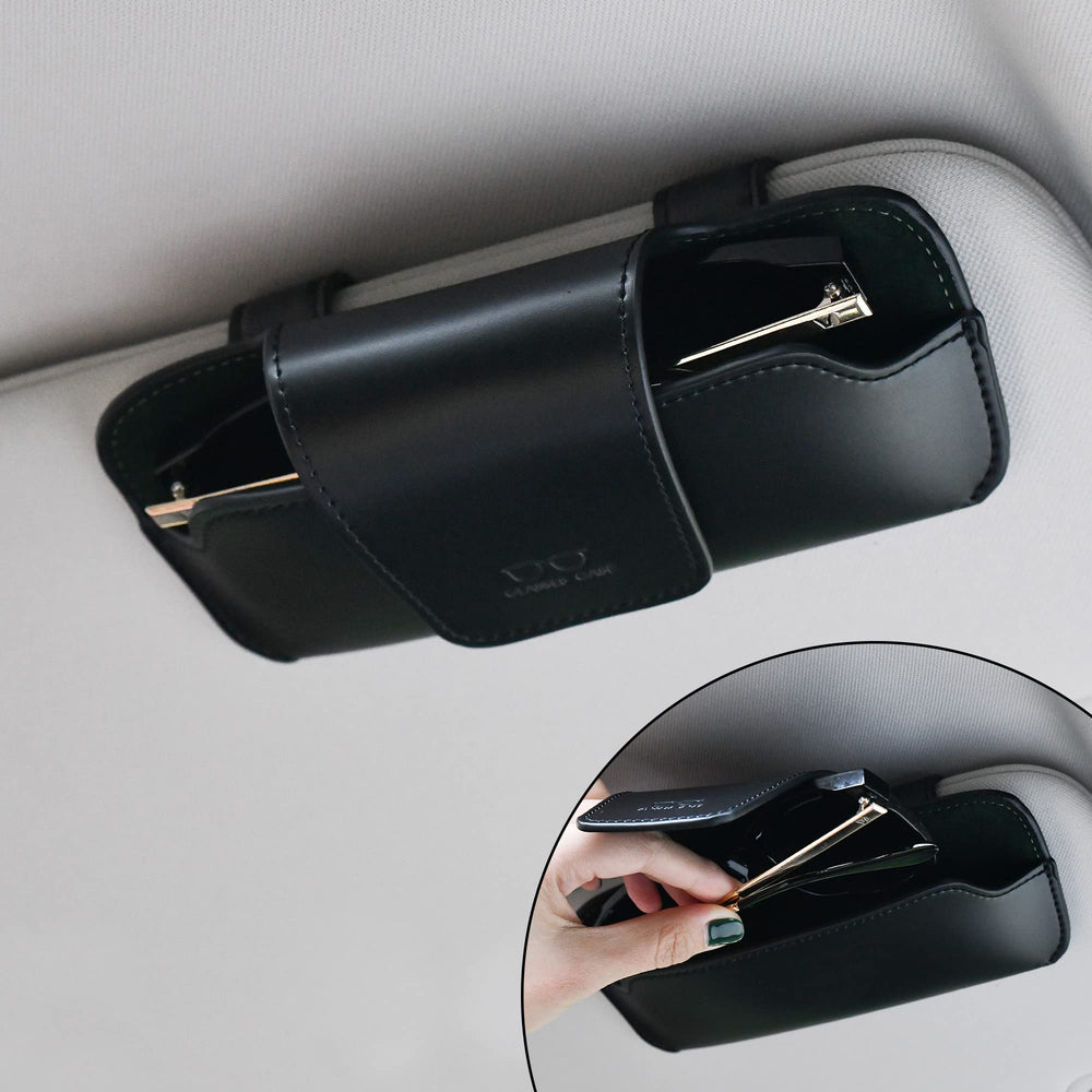 URIZZD clip-on design preserves visibility and quick access to eyewear.