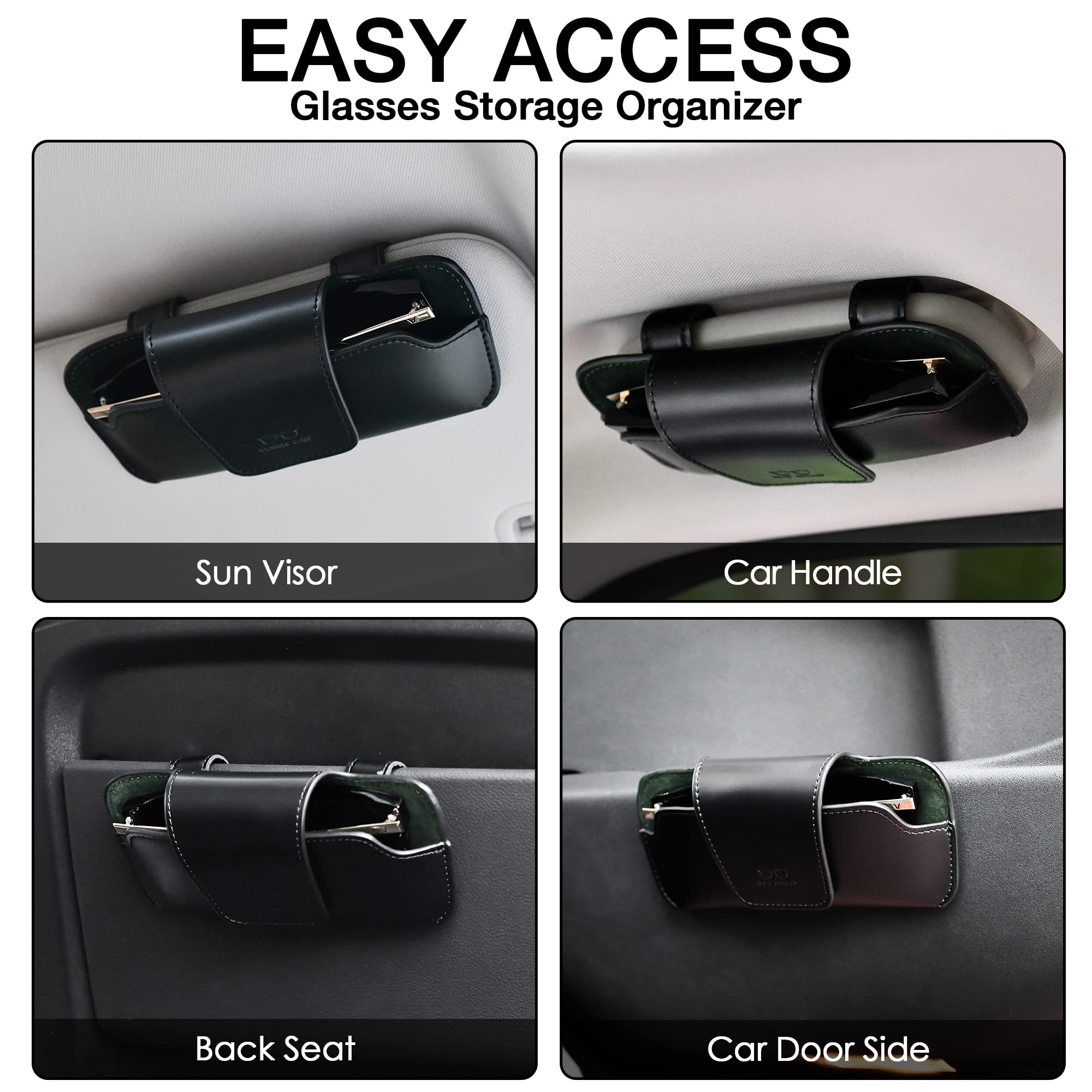 URIZZD compact dimensions keep eyewear storage lightweight and unobtrusive.