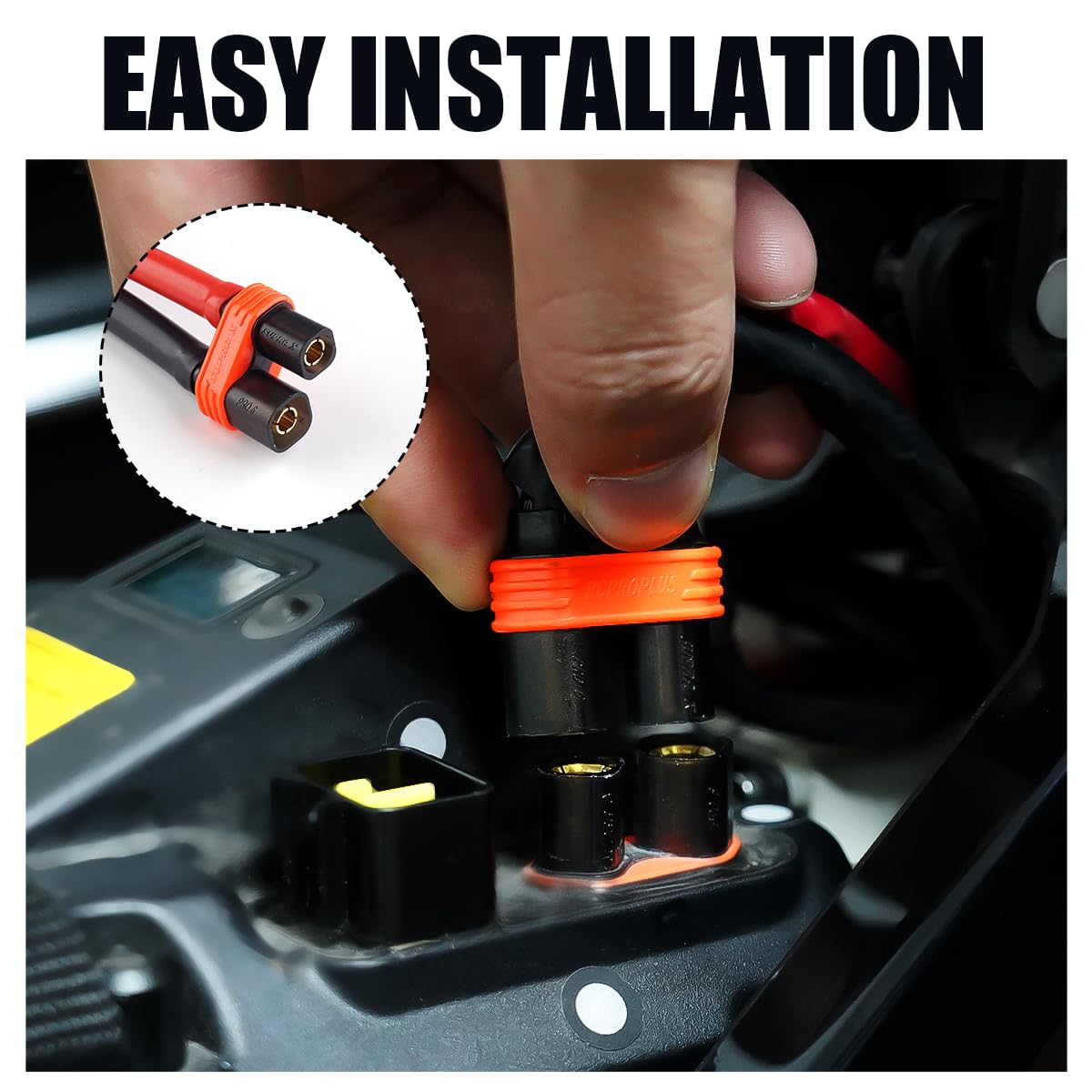 URLWALL Battery cable with high-temp resistance for lasting performance on rugged rides