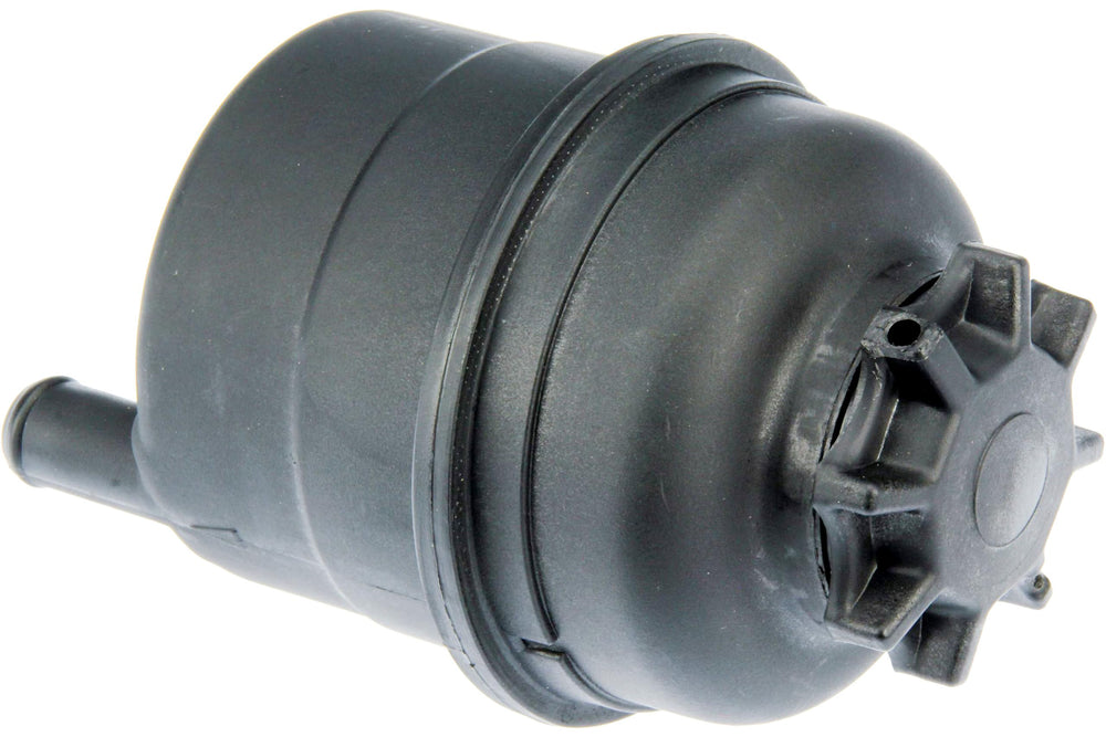 Close-up of the power steering reservoir showing the cap and seal for secure performance.