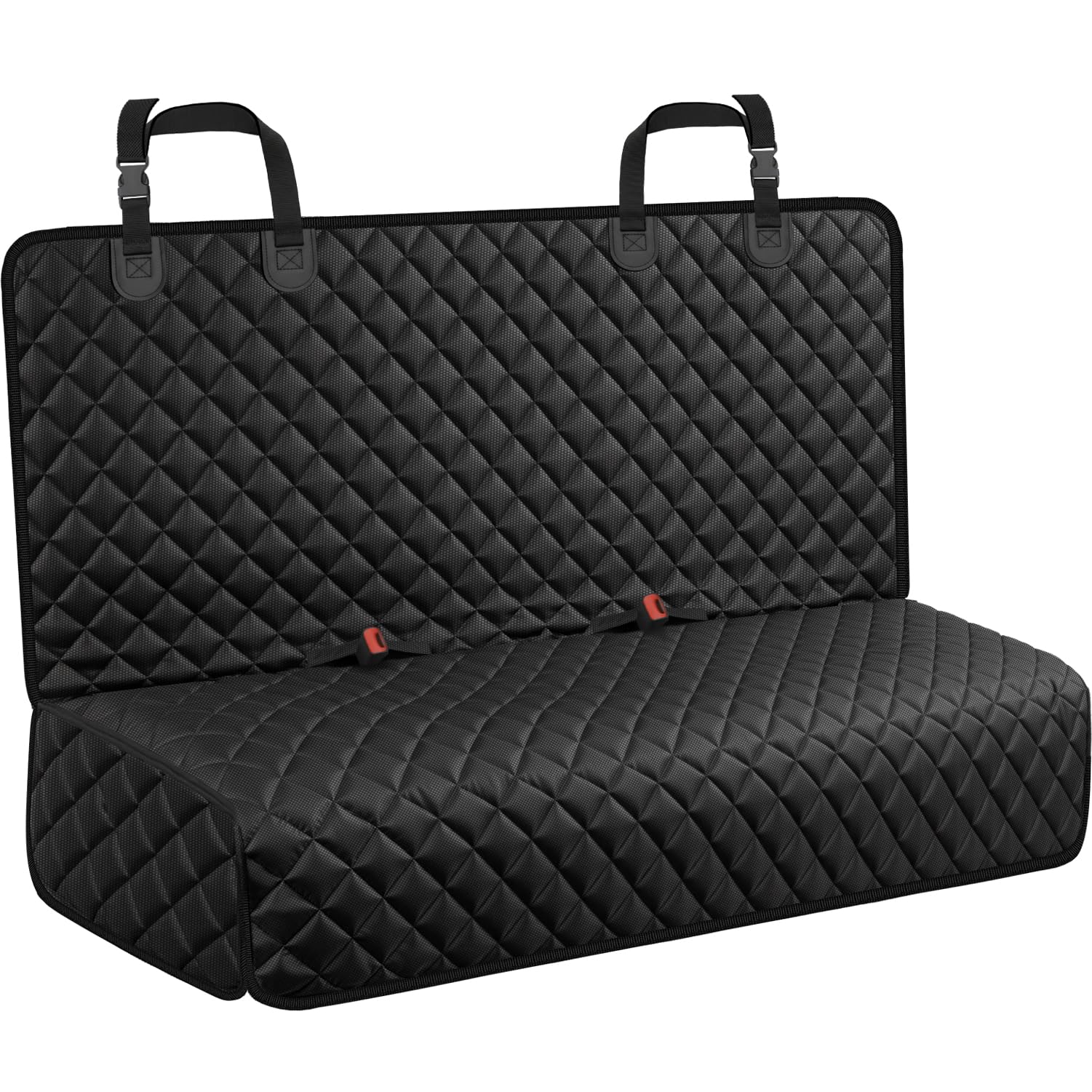 URPOWER dog seat cover on back seat, waterproof protection for paws and spills