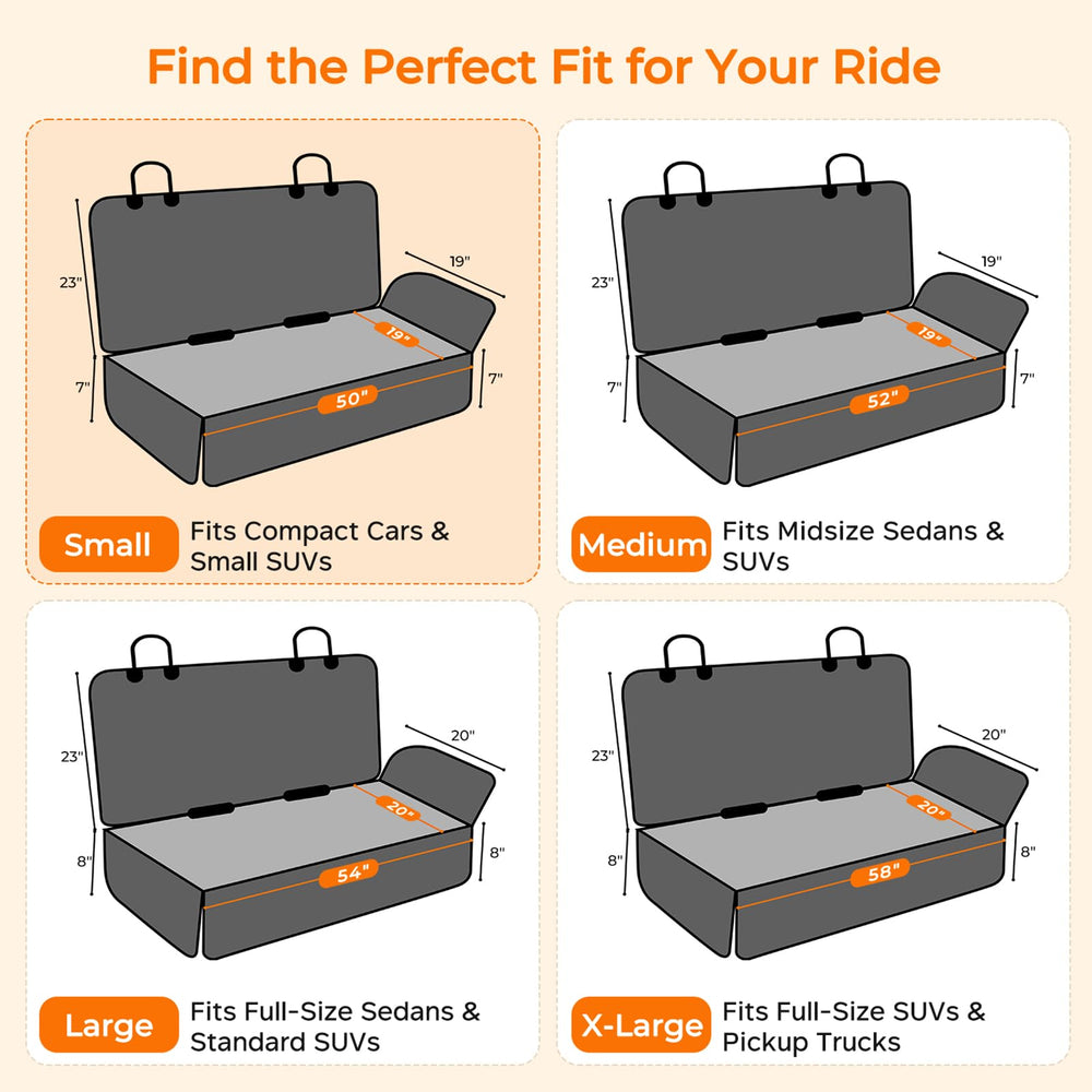 URPOWER seat cover with headrest straps provides secure fit for safe rides