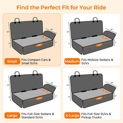 URPOWER seat cover with headrest straps provides secure fit for safe rides