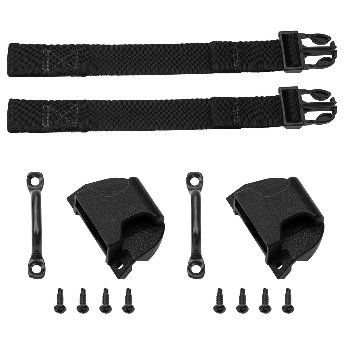 URYKEC 356A0002 buckle kit bottom side stabilizes the BakFlip tonneau for steadier highway driving.