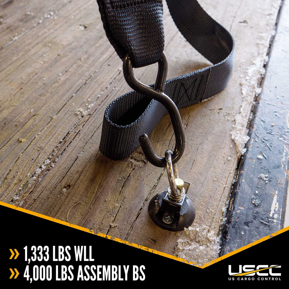 Compatibility with Standard, Aircraft Style, Angled, and Recessed L-Track rails