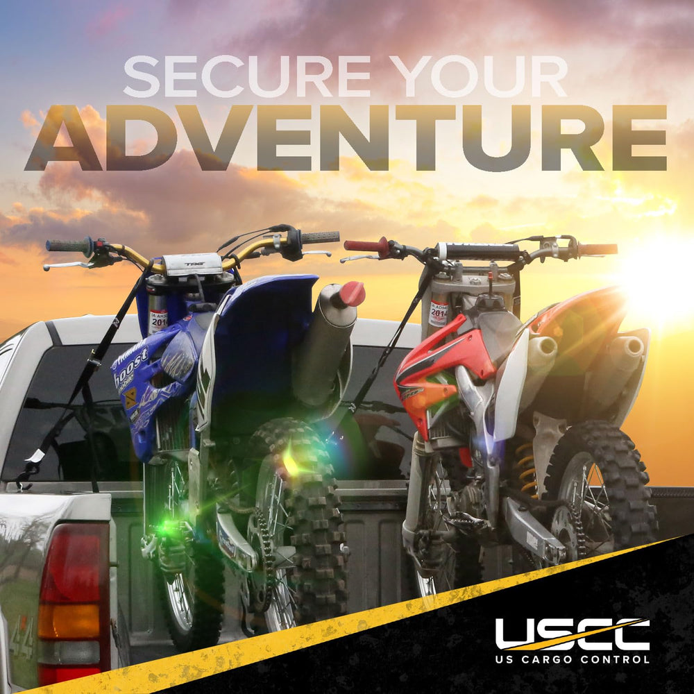 Secure motorcycle, ATV, and UTV in a trailer using these fittings