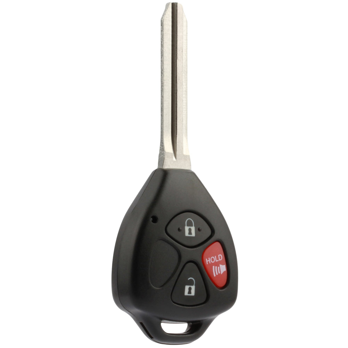 USARemote Toyota Yaris key fob front view showing durable housing