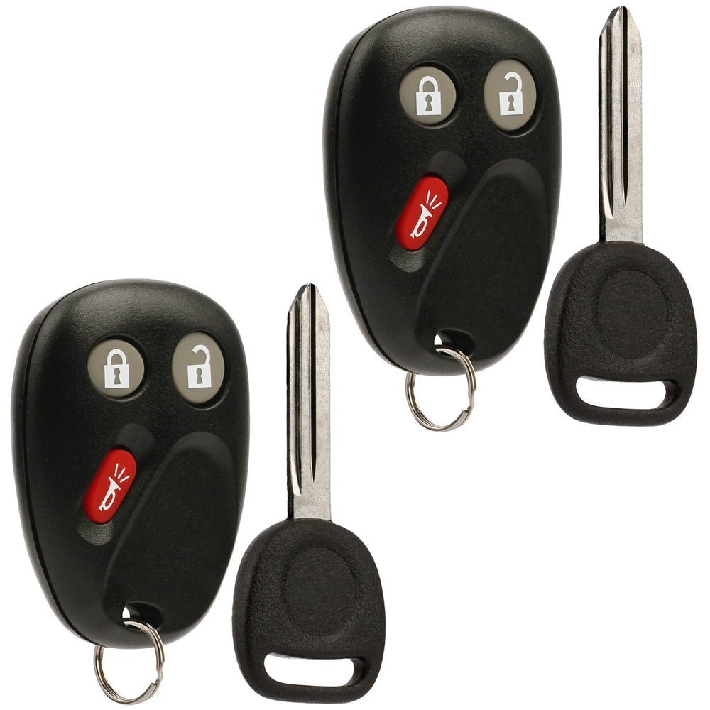 USARemote Chevy Trailblazer fob front view for reliable vehicle access