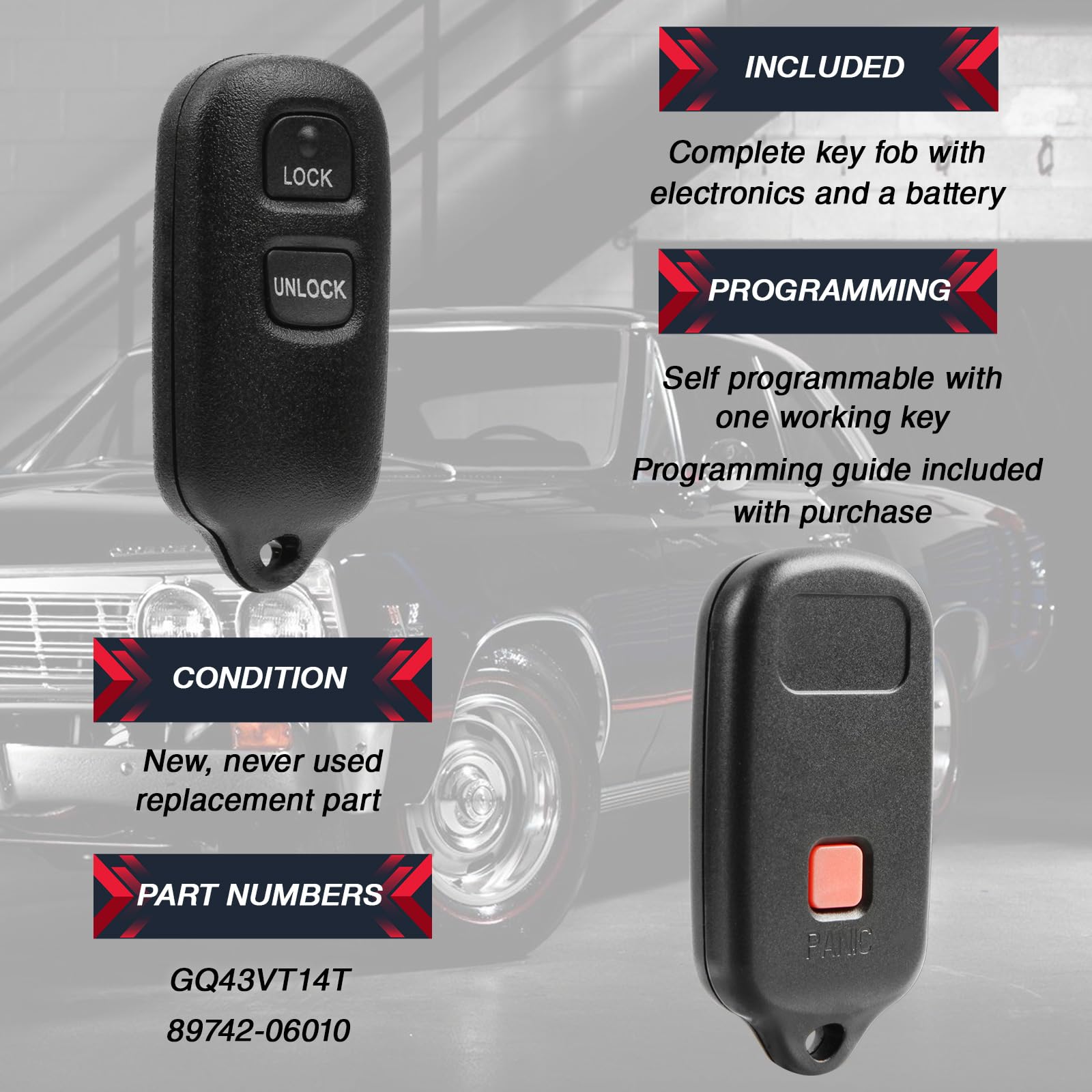 USARemote electronics and battery inside indicate complete replacement kit