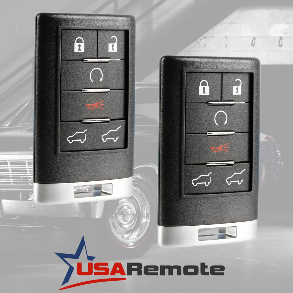 USARemote Escalade fob back view shows reliable compatibility