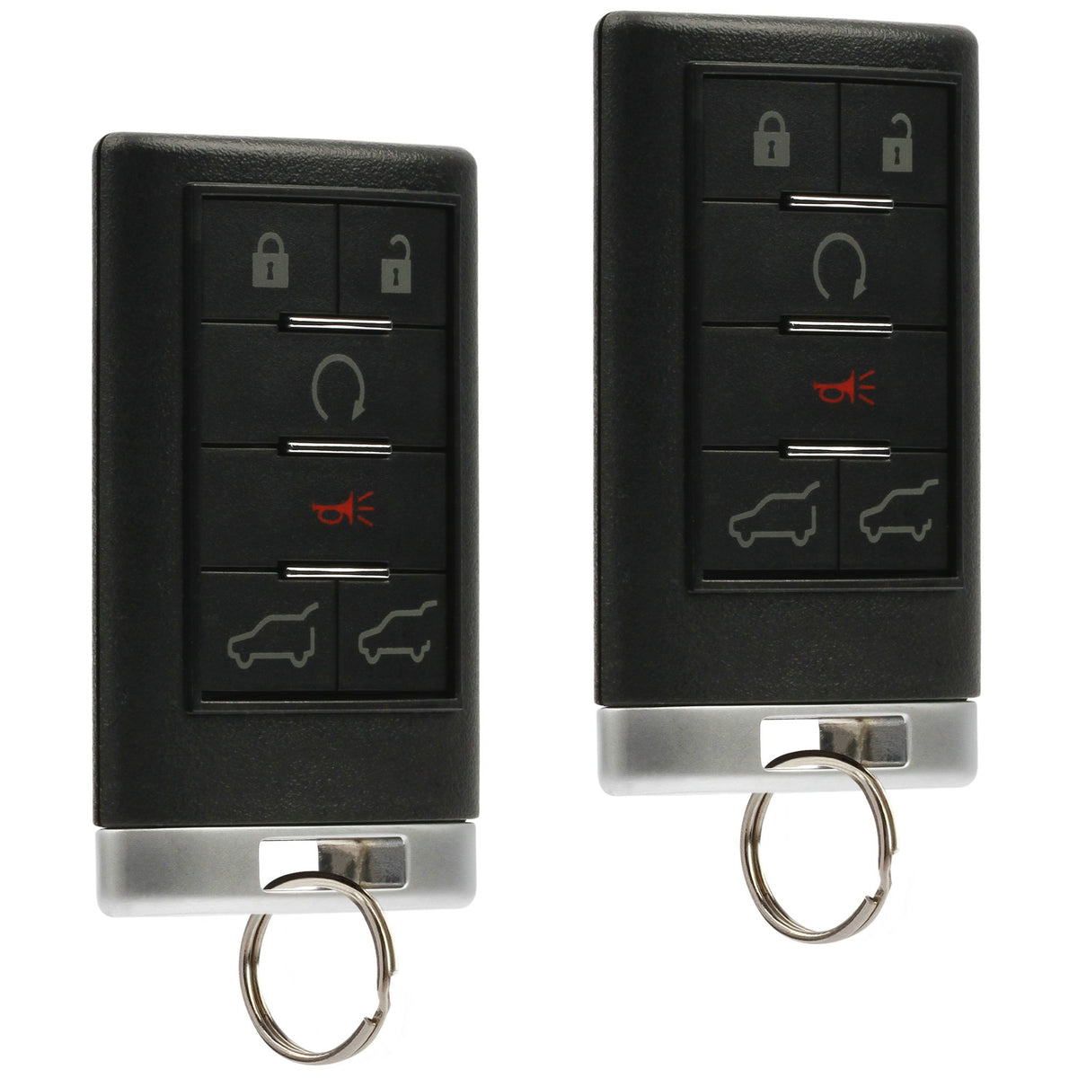 USARemote Cadillac Escalade fob front view for easy replacement