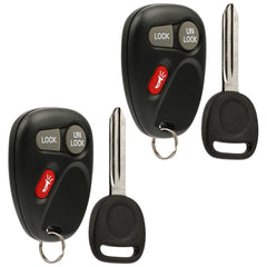 USARemote Cadillac Escalade key fob front view for reliable replacement