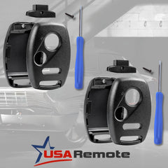 USARemote Honda shell side view showing snug fit without electronics.