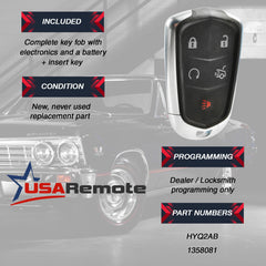 USARemote HYQ2AB replacement electronics-assembly ready for quick programming.