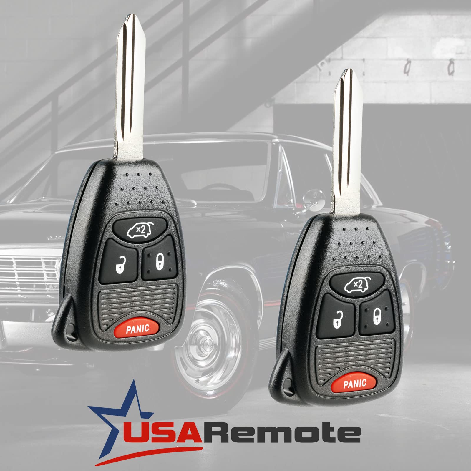 USARemote Liberty electronics inside the key shell for reliable remote operation