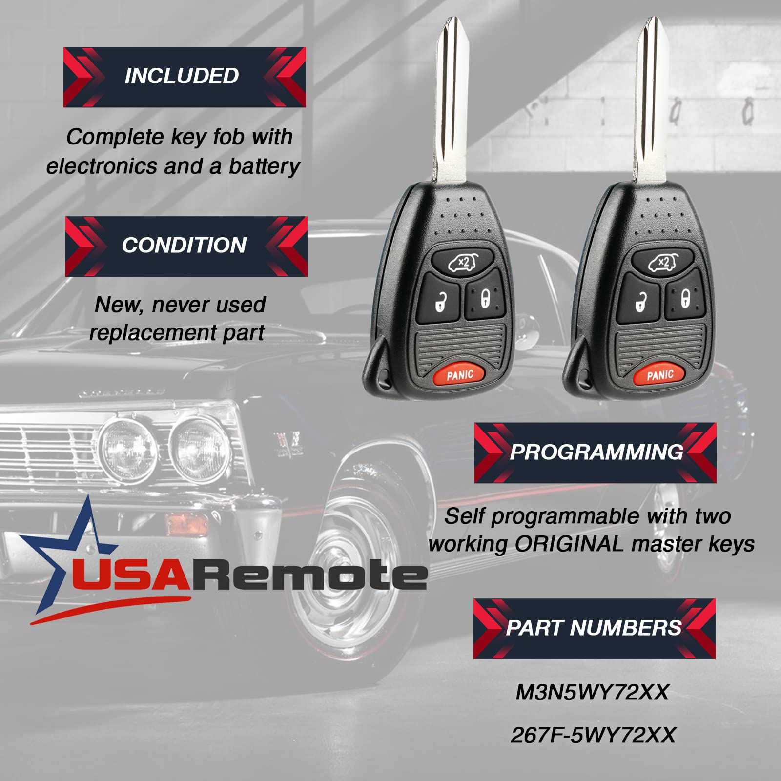 USARemote Pacifica battery installed for immediate use after swap