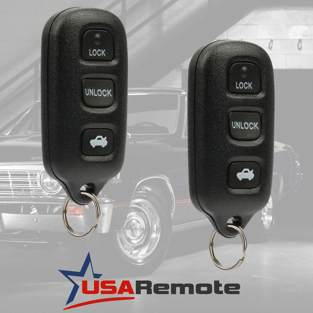 USARemote Solara key fob front view for 2002-2003 models