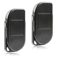 USARemote 2X keyless remote buttons close-up showing Lock, Unlock, Start.