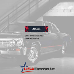USARemote Acura TL/TSX fob electronics and housing for reliable performance