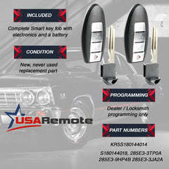 USARemote battery-inside design comes pre-installed for immediate use.