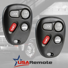 USARemote car key fob back view shows button layout for quick use