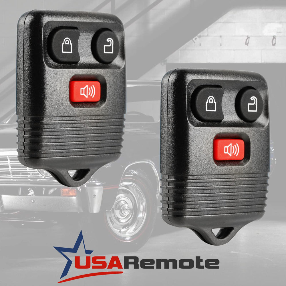 Close-up of USARemote fob buttons for easy remote control