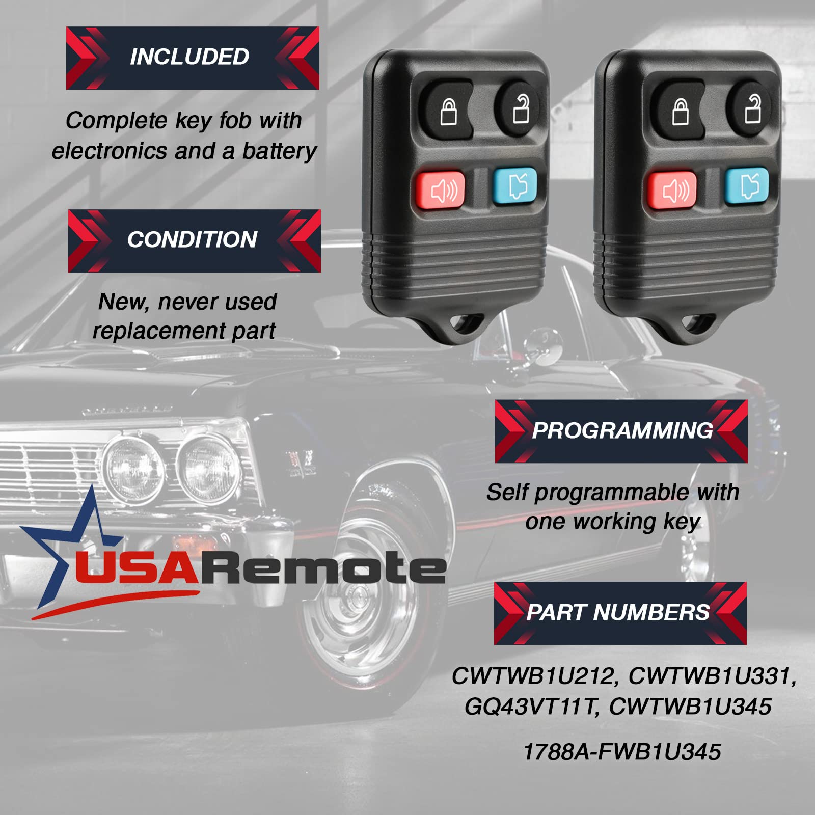 USARemote Mercury side view showcases broad compatibility