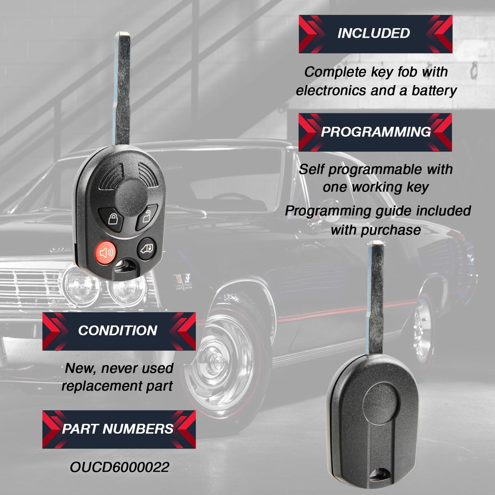 USARemote compact all-black finish complements Ford Transit interior