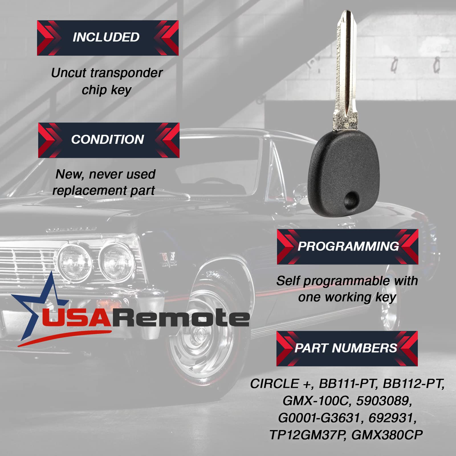 USARemote electronic assembly ready to install with working battery.