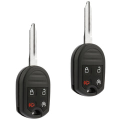 USARemote fob front view, ready for Ford/Lincoln/Mercury/Mazda programming.