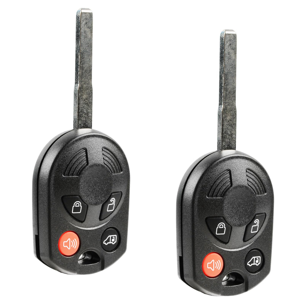 USARemote Ford Transit remote front view with four buttons for keyless entry