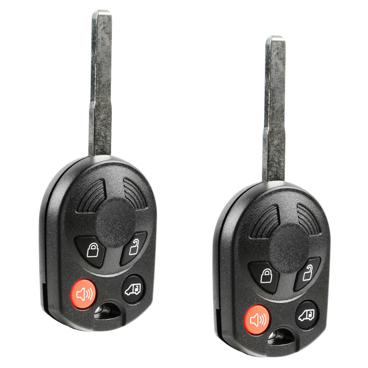USARemote Ford Transit remote front view with four buttons for keyless entry
