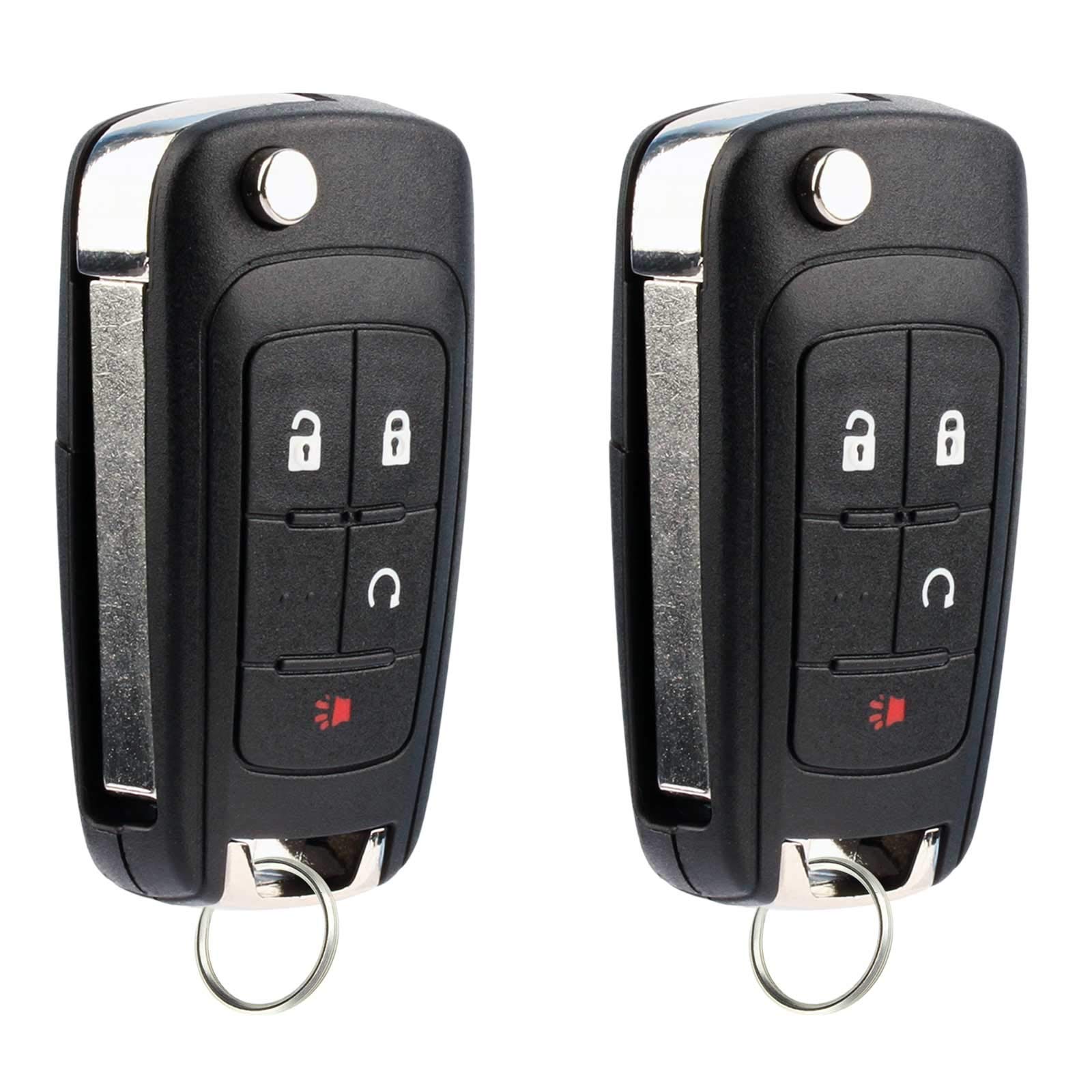 USARemote front view of 4-button key fob ready for programming