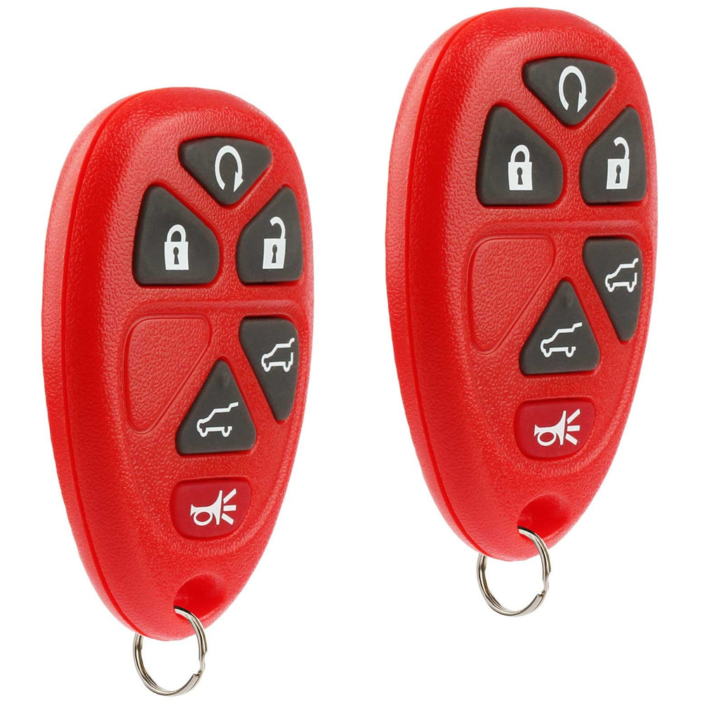 USARemote key fob front view for 2007-2014 GM SUVs showing vehicle-ready replacement