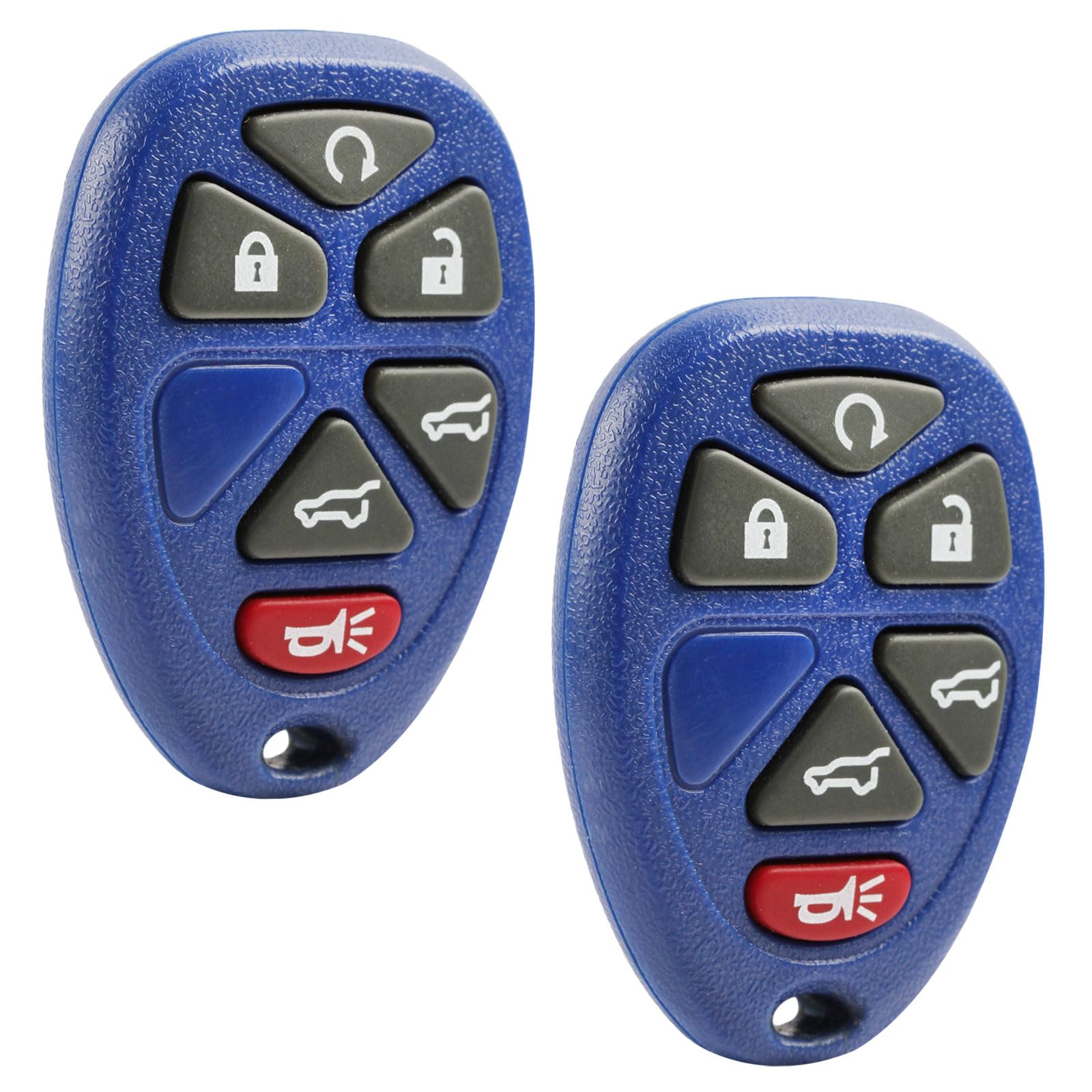 USARemote blue key fob for Tahoe/Suburban/Escalade/Yukon, ready replacement.