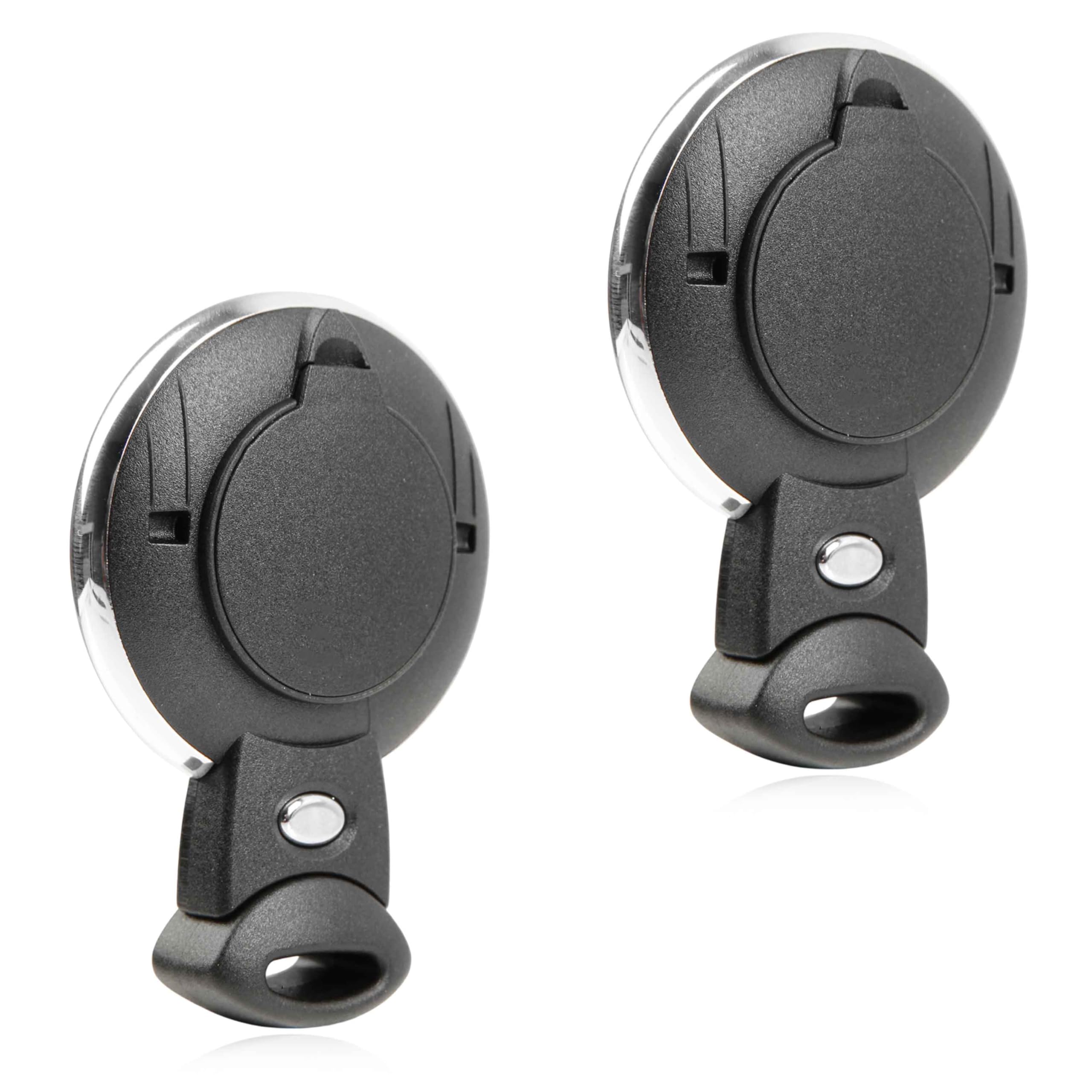 USARemote keyless 3-button remote back view shows button layout.